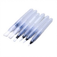 Stylo marqueur vide rechargeable à pointe plate en polyester de 6,0 mm, encre effaçable à sec et à l'eau de 16 mm, pour écrire sur du papier