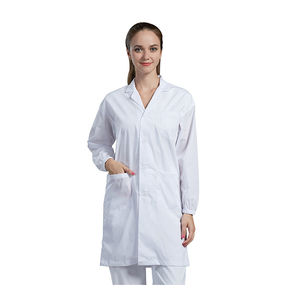 Factory Outlet Krankenhaus White Labcoat Doktor Kittel Reinigung Krankens ch western Kittel im Reinraum von GECKO MASTER verwendet - Product Image 4