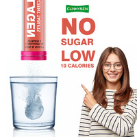 Meilleure vente de comprimés effervescents au collagène Complément alimentaire avec vitamine D Favorise la santé des cheveux, de la peau et des ongles pour homme Comprimés