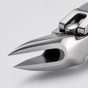 Coupe-ongles en acier inoxydable à pointe pointue et à mâchoires larges, lame tranchante pour adultes - Product Image 2