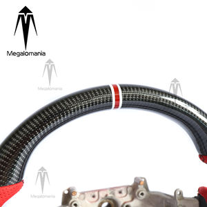 Volante de Alcantara de fibra de carbono forjado personalizado para Nissan <span class=keywords><strong>GTR</strong></span> R35 370Z Z34 350Z Patrol Armada Y62 volante - Product Image 4