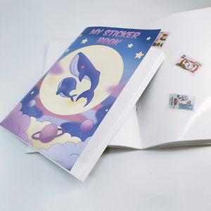 Handmade motivational tùy chỉnh đầy đủ màu sắc phát hành giấy tái sử dụng Sticker cuốn sách - Product Image 5