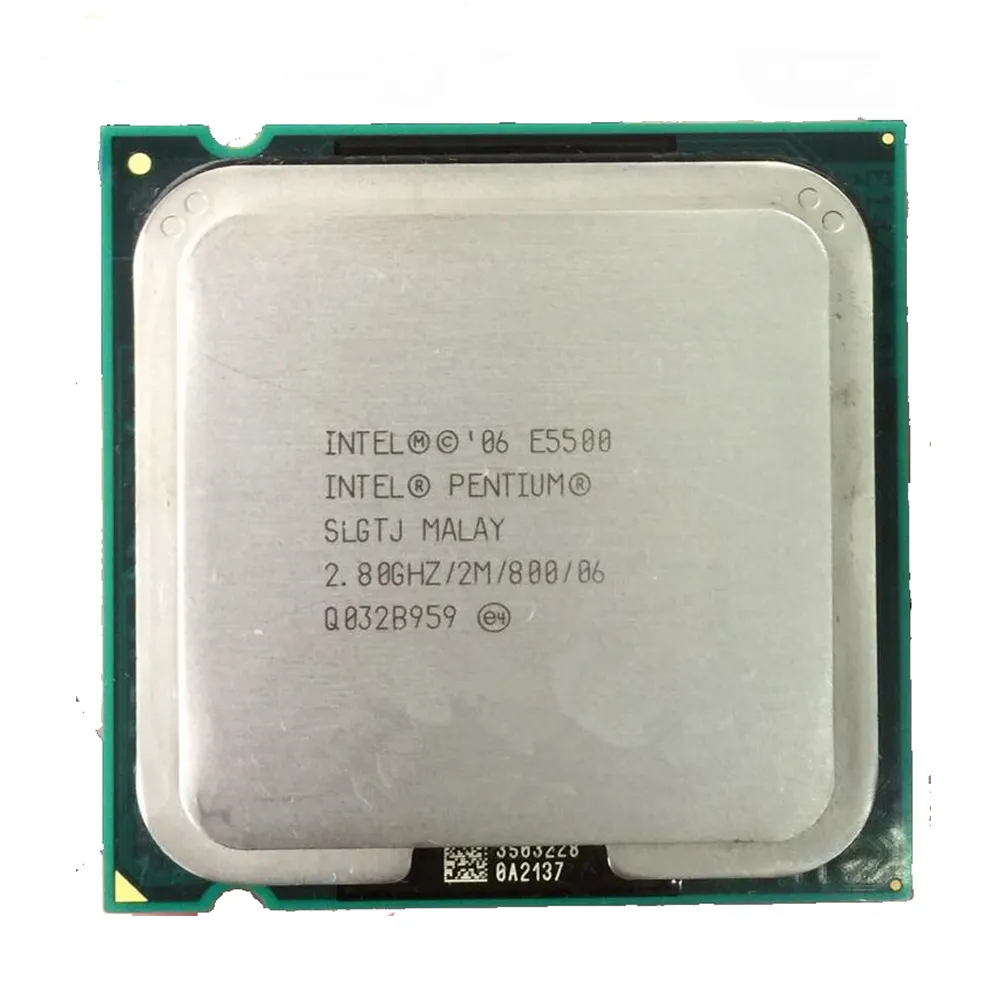 Para Intel Pentium Dual-Core E5500 CPU (procesador de 2,8 Ghz/2 M/800 GHz) socket 775