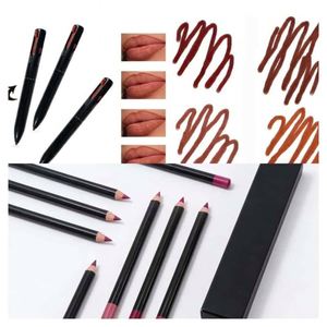 Crayon à lèvres vegan naturel imperméable brun, vente en gros, haute pigmentation, fini mat - Product Image 6