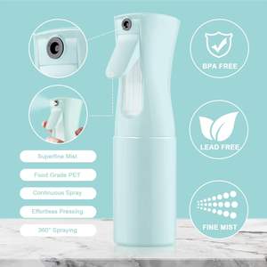 Botella de Spray Continuo en Oferta, 16oz 200ml 300ml 6oz, Botella de Spray con Pulverizador de Niebla Fina, Mayor Duración de la Niebla - Product Image 3