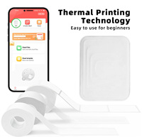 Mini imprimante thermique sans fil portable haute résolution 203dpi fabricant d'étiquettes adhésives mobiles en stock créateur d'autocollants mobiles