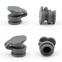 Bouchon d'étanchéité conique en caoutchouc silicone sur mesure, haute résistance à la température, bon effet d'étanchéité, taille personnalisée disponible, marque HongFeng