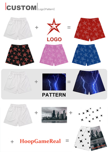 Biểu Tượng Tùy Chỉnh Sportrs Quần Short Nam Mùa Hè Màu Hồng Anime Chạy Bãi Biển Quần 2 Trong 1 Mens Nén Tập Thể Dục Thể Thao Lưới Quần Short - Product Image 4