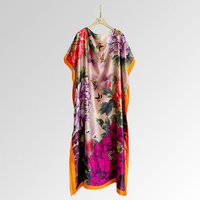 Chemisier de luxe pour femme, nouveau imprimé floral, paréo de plage, idéal pour les vacances, style européen et américain, pour l'été