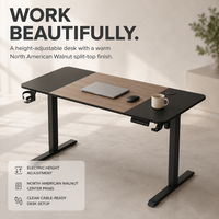 Table de jeu électronique AOR à levage intelligent, plateau en placage de bois massif, cadre en T anti-collision, vente en gros usine
