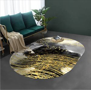 Style Art Moderne 100% Polyester HDT Tapete 3D Imprimé Alformbra Tapis Personnalisé Tapis Teppich Antidérapant avec Motif Abstrait - Product Image 5