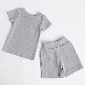 Pijamas para Niños OEM y ODM, Pijamas de Algodón, Pijamas de Manga Corta para Niños, Pijamas de Verano para Niños - Product Image 3