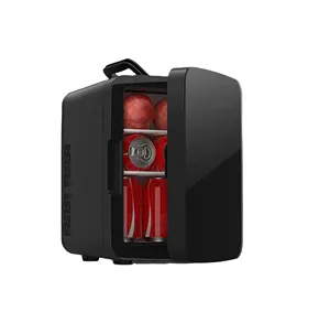 15L Mini termoelektrik soğutucu ve isıtıcı kulp araba ev çift kullanımlı kompakt buzdolabı taşınabilir AC/DC buzdolabı hediye için