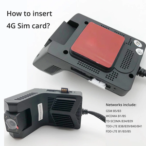 厂家直销 4G 行车记录仪 带 SIM 卡双镜头行车记录仪 GPS Wifi 电容式车载硬盘录像机 JX17 用于车辆管理 - Product Image 4