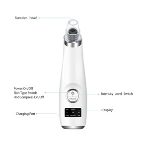 Nuevo Limpiador de Poros de 5 Cabezales, Aspiradora Eléctrica para la Cara, Eliminador de Comedones y Acné, Eliminador de Puntos Negros - Product Image 6