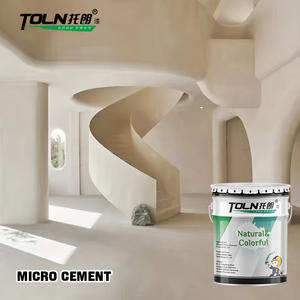 Premium Micro Ciment Salle De Bains Plancher Mur <span class=keywords><strong>Kit</strong></span> Intérieur Étanche Microciment <span class=keywords><strong>Peinture</strong></span> Intérieur Micro Ciment Mur Plancher Décoratif - Product Image 1