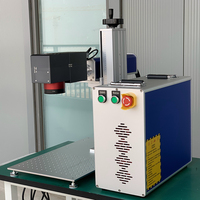 Multicolor 2.5D 3D JPT MOPA Fiberlaser markeermachine 30W 50W 60W 100W voor horlogebanden, armbanden, goud en zilver