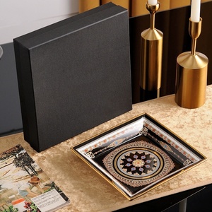 Four Port Cigar <b>Ashtray</b> Home Restaurant Office Ceramic High-end Gift <b>Ashtray</b> - Product Image 4