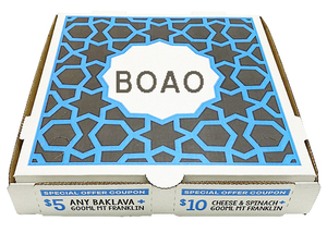 Caja para Pizza Cuadrada de Cartón Corrugado, Materiales Reciclados, Personalizable, Laminación Mate, Grado Alimenticio, Precio Económico, Boao - Product Image 4