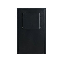 Boîte aux lettres extérieure en acier galvanisé, verrouillable, pour courrier, journaux et colis