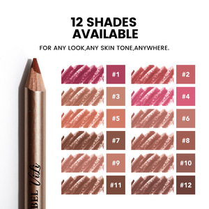 <span class=keywords><strong>Crayon</strong></span> à lèvres nude mat crémeux végétalien en gros, logo personnalisé, prix abordable, <span class=keywords><strong>crayon</strong></span> à lèvres velours waterproof avec taille-<span class=keywords><strong>crayon</strong></span> - Product Image 3