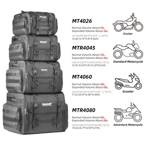 Rhinowalk 33-45L Deluxe Hide-Away Achterzitplaatzak Motorfiets Bagage Tas Motor Tour Pack Motor Accessoire - Product Image 3