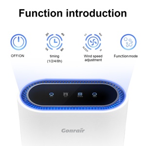 Purificador de Aire Inteligente con WIFI y APP Tuya de Alta Calidad, Purificador de Aire Electrónico con Purificación 4 en 1 para Habitaciones Grandes - Product Image 3
