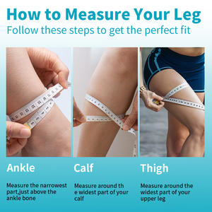 मीडिया एंटीएम्बोलिसिया ओपन पैर की डिग्री डी संपीड़न मेडिकल नर्स जांघ उच्च संपीड़न स्टोकिंग dvt 18 mhg - Product Image 4