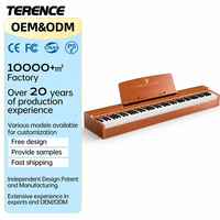 TERENCE P10PRO 88 Key Digital Piano untuk Sekolah, Studio, Lembaga Pendidikan, Piano Elektronik Semi Weighted Langsung dari Pabrik