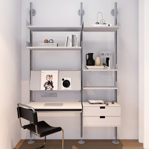 Tủ quần áo tùy chỉnh tủ quần áo có thể điều chỉnh đi bộ trong Tự Làm kệ tủ quần áo lưu trữ tổ chức Kệ hiển thị - Product Image 1