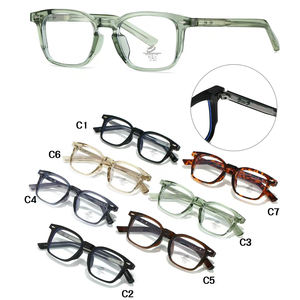 TR90 مضادة للضوء الأزرق حجب أنماط جديدة عدسة CP الذراع مربع الإطارات البصرية النظارات - Product Image 1
