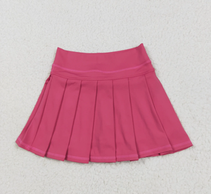 Conjunto de Ropa de Yoga para Niñas, Falda Pantalón Rosa con Cierre y Flores, Modelo GLD1418 - Product Image 2