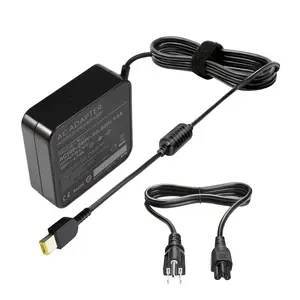 Lenovo Laptop Power Supply Chargers 19V 4.74A 90W Carbon Tip With Power Line