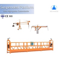Plateforme suspendue en acier ZLP1000, échafaudage suspendu de 1000 kg, plateforme suspendue pour travaux en hauteur