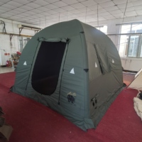 Toile de coton gonflable à l'air, tente de randonnée de camping imperméable au qatar/au qatar/aux émirats arabes unis, fournisseurs d'arabie saoudite