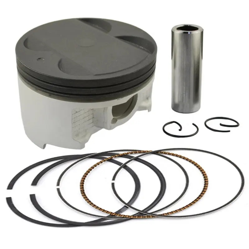 STD〜 + 100 83ミリメートル〜84ミリメートルMotorcycle Engine Parts Piston & Rings Kit For Suzuki AN400 Burgman Skywave 400 DL650 SV650 DR350