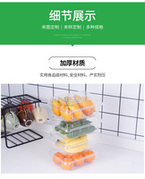 Boîte à fruits en plastique jetable boîte à fraises transparente