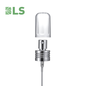 Spruzzatore a nebbia fine in alluminio anodizzato <span class=keywords><strong>argento</strong></span> e nero personalizzato 18/410-24/410 applicabile a flaconi di profumo - MOQ 10000 pezzi - Product Image 4