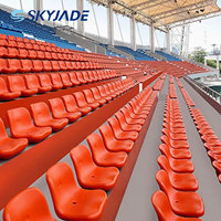 Chaises de stade de football imperméables Skyjade pour les sports et les divertissements en salle dans les gymnases, les écoles et les arènes