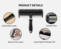 Rouleau dépoussiérant électrostatique pour poils d'animaux, brosses de nettoyage pour canapé, lit, vêtements, rouleau dépoussiérant pour poils, brosse pour animaux de compagnie