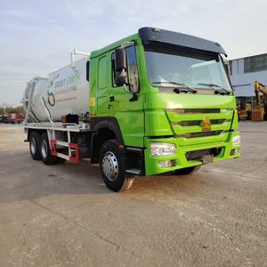 Sinotruck Howo 6*4 10ホイール真空ポンプ下水吸引トラック - Product Image 4