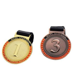 YUESHEN - Entrega Rápida, Medalla de Fútbol 3D Personalizada, Fundición a Presión, Oro, Plata, Bronce, Premio de Karate - Product Image 1