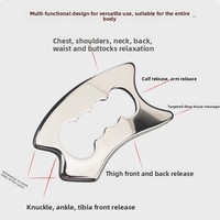 Outil de libération musculaire Xiaoyuan H en acier inoxydable pour physiothérapie, libération myofasciale, exercice de massage et instrument Gua Sha