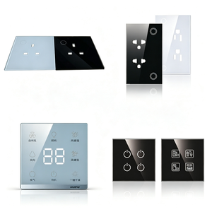 Panneau de commande tactile personnalisé OEM pour climatiseur, écran en verre, interrupteur à membrane, PC/PVC, acrylique, adhésif, sérigraphié - Product Image 1