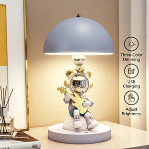 ของตกแต่งรูปนักบินอวกาศสัตว์เรซิ่นใหม่ปี <span class=keywords><strong>2026</strong></span> สำหรับตกแต่งห้องนั่งเล่น ห้องเด็ก ห้องนอน พร้อมไฟกลางคืน ของตกแต่งระดับไฮเอนด์ - Product Image 4