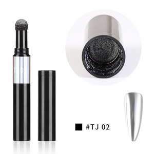Factory Supply Nail Art Air Cushion Magic Pen Non-Dust Mirror Solid Titanium Powder - Product Image 6
