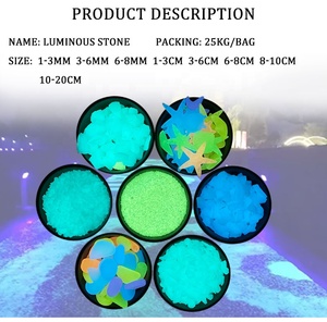 Rue piétonne trottoir lumineux avec <span class=keywords><strong>pierre</strong></span> lumineuse terrazzo promenade <span class=keywords><strong>pierre</strong></span> fluorescente 6 heures d'éclairage - Product Image 5