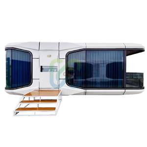 Maison de <span class=keywords><strong>camping</strong></span> portable Tiny <span class=keywords><strong>Camping</strong></span> House T5 Pod Connect de la série Galaxy, fabriquée au Japon, avec un <span class=keywords><strong>grand</strong></span> espace, des jambes en capsule, des maisons préfabriquées de 20 pieds - Product Image 5