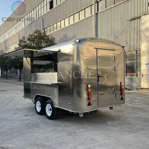 Carrito de Comida Rápida para Exteriores, Remolque Móvil para Venta de Hot Dogs, Gran Venta en la UE - Product Image 1