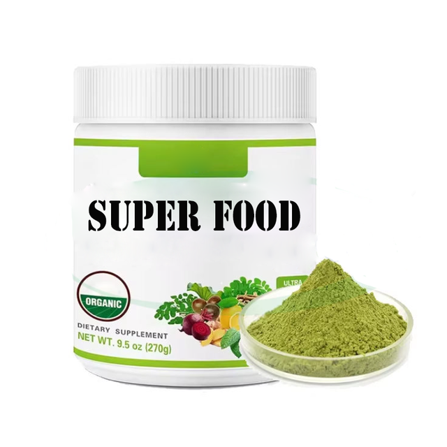Ausreson Organic Beet Root Goji Berries Digestion Enzymes Natural Freeze Dried Greens Superfood Powder for Antioxidants
